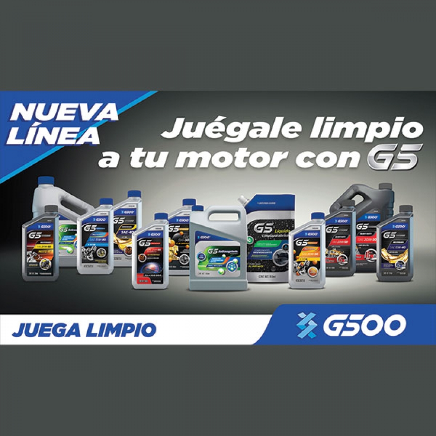 G500 presenta nueva línea de aceites