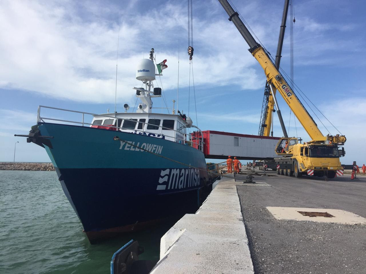 El nuevo puerto Seybaplaya de CEMZA