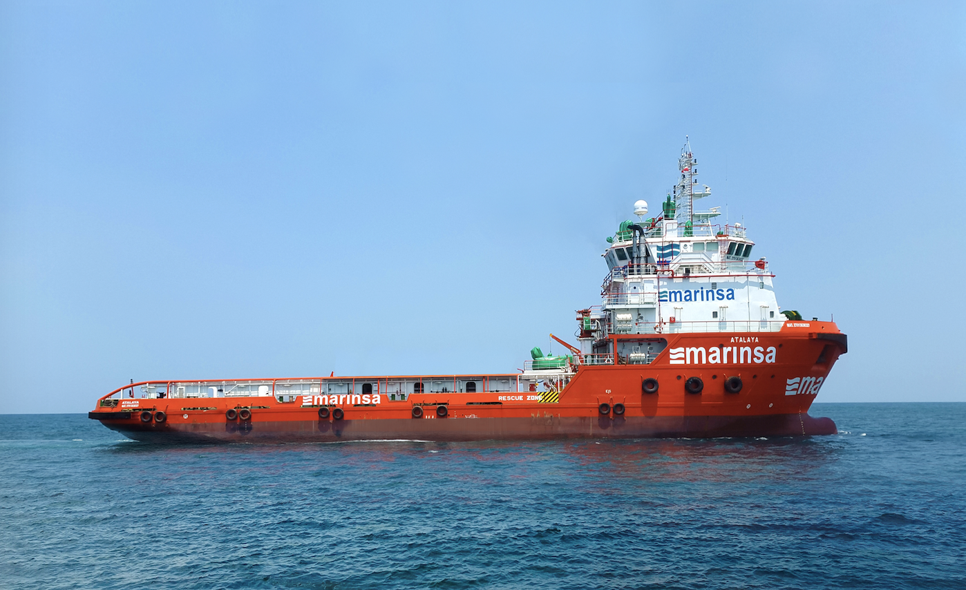 Marinsa presenta a dos gigantes de acero: ‘PSV Atalaya’ y ‘PSV Crest Aries’