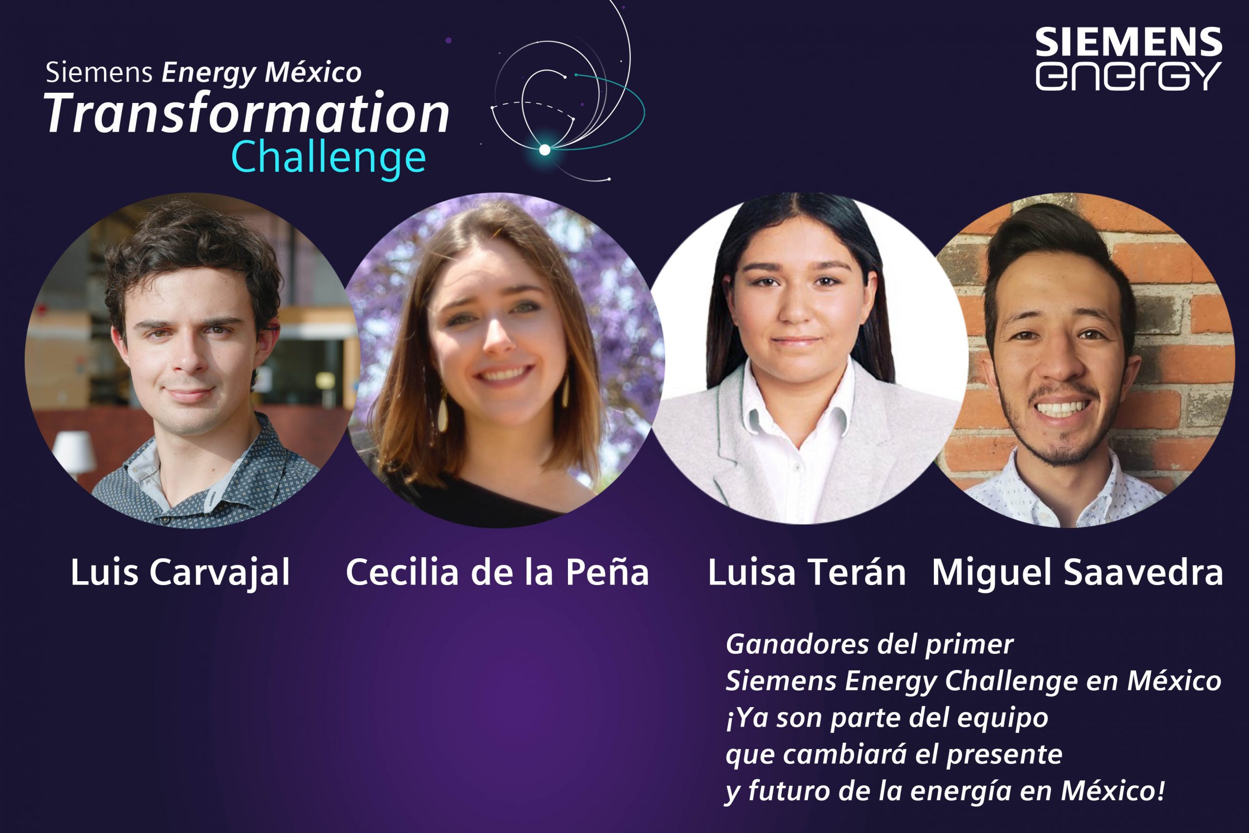 Siemens Energy presenta a los ganadores del primer Energy Transformation Challenge México