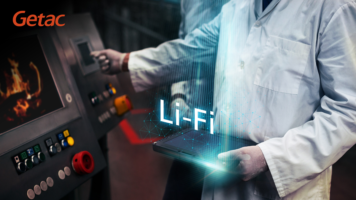 Getac se convierte en el primer fabricante en traer la tecnología LiFi integrada al mercado de la informática móvil robusta
