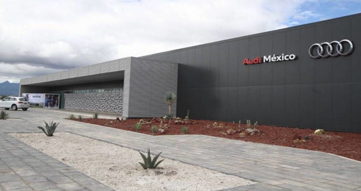 Audi suspende operaciones en planta de Puebla por escasez de gas