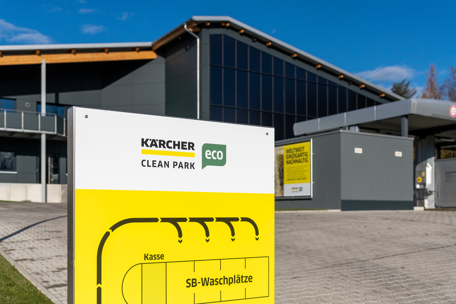 Kärcher inaugura el centro de autolavado más ecológico de Alemania