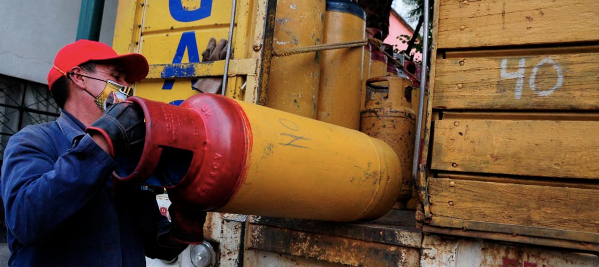 Repartidores de gas LP se van a paro