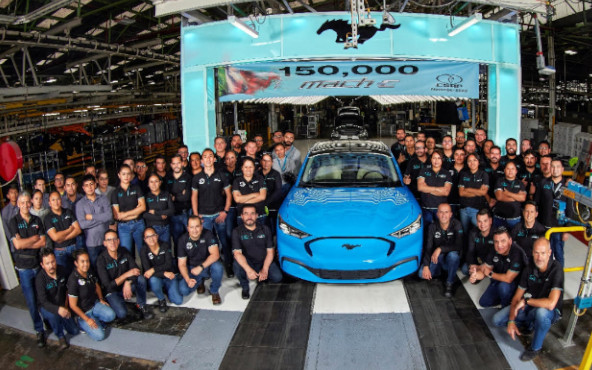 Ford produce la unidad 150,000 de Mustang Mach-E en su planta de Cuautitlán Izcalli