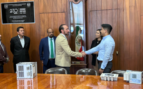 ABB donó equipo electrónico a la Facultad de Ingeniería de la UNAM
