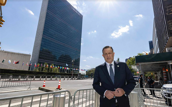 Acude Mauricio Kuri a cumbre mundial de la ONU sobre el cambio climático
