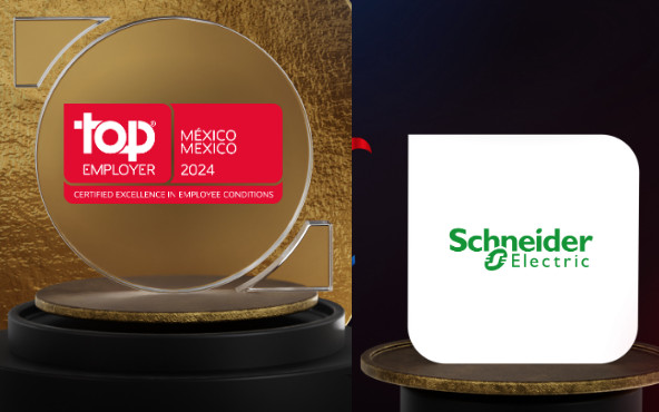 Schneider Electric destaca como una empresa Top Employer en México
