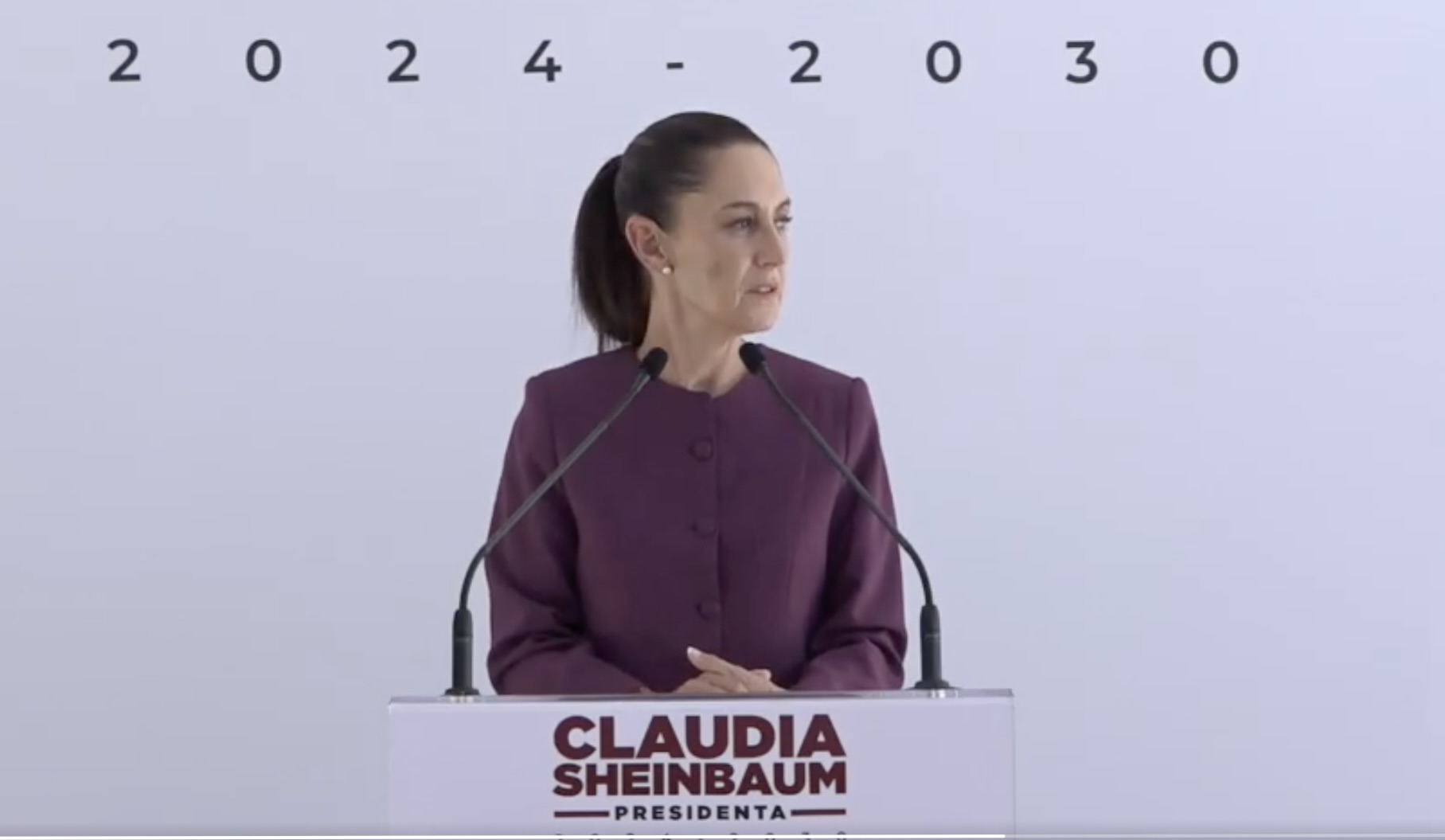Sheinbaum pide calma a inversionistas ante posible reforma al Poder Judicial