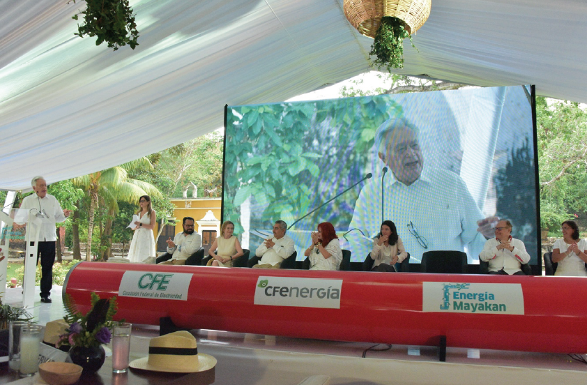 CFE da banderazo al gasoducto Mayakan en Campeche