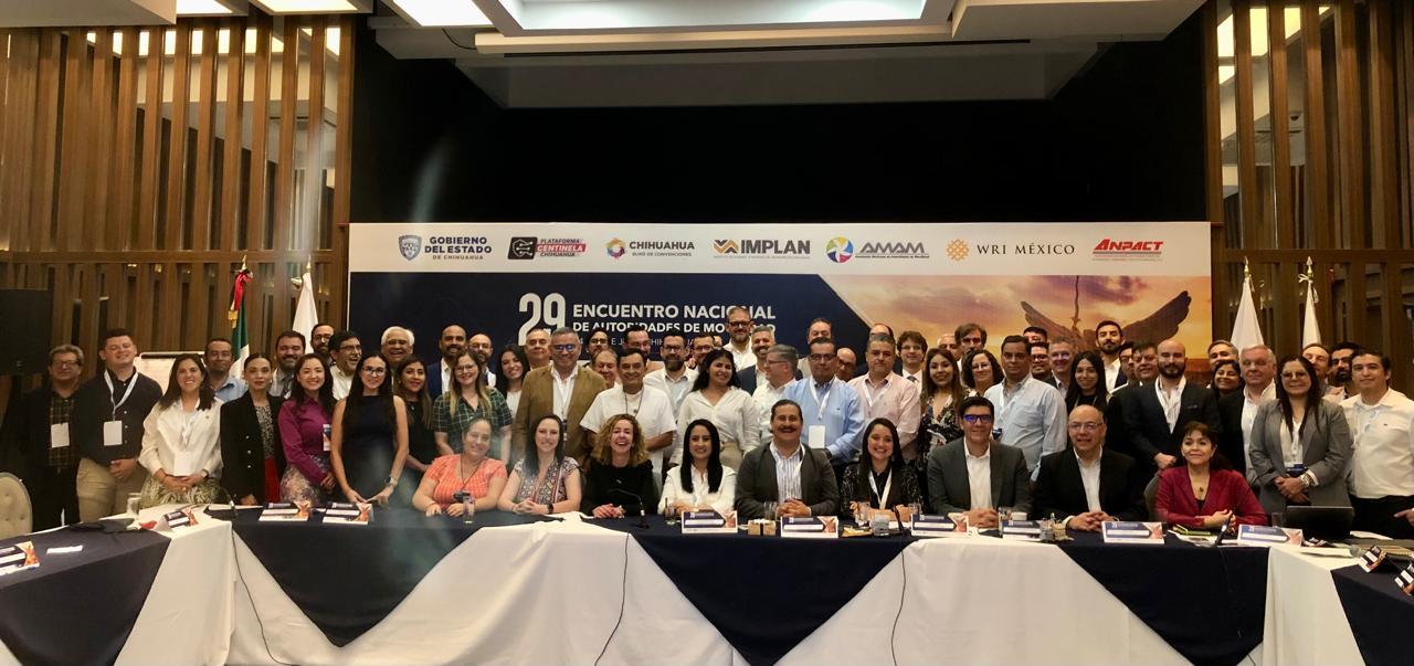 WRI México y AMAM trabajan Agenda Nacional de Movilidad 2024-2030