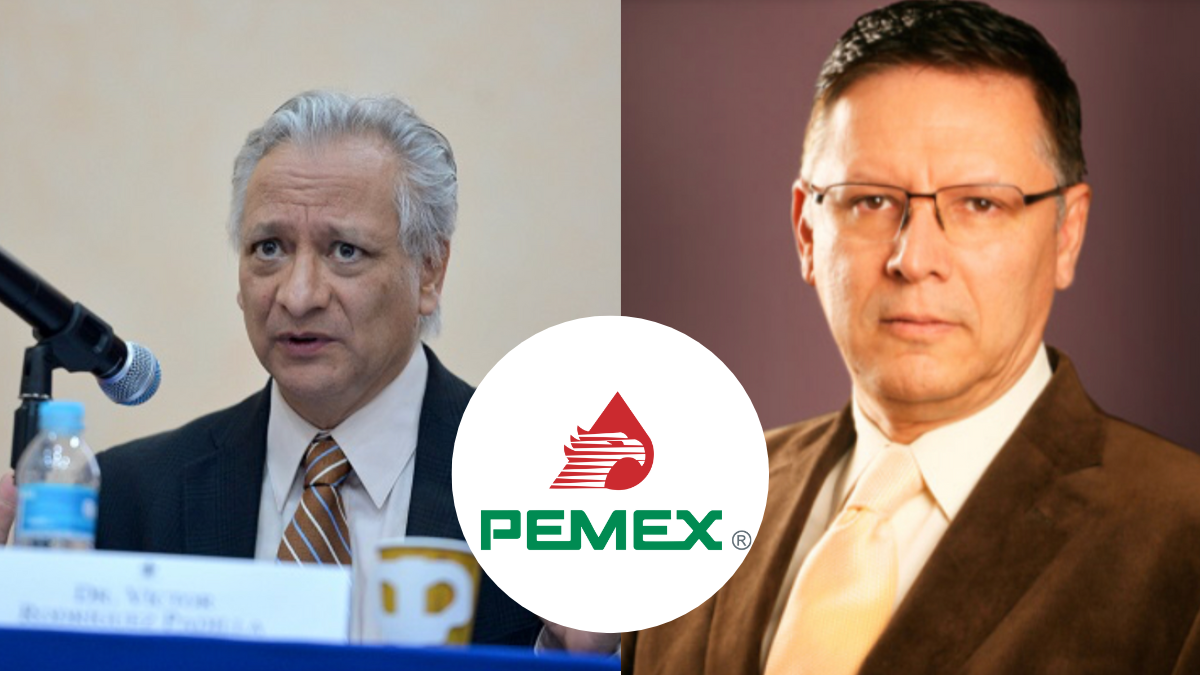 Se perfilan como próximos directores de Pemex: Víctor Rodríguez Padilla y Néstor Martínez