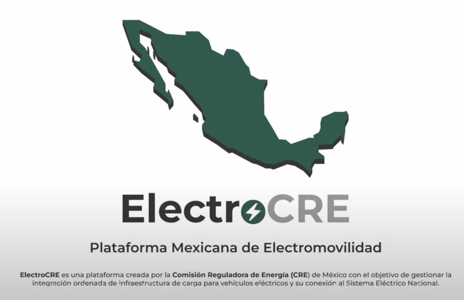 México avanza en infraestructura de carga para VE con plataforma ElectroCRE