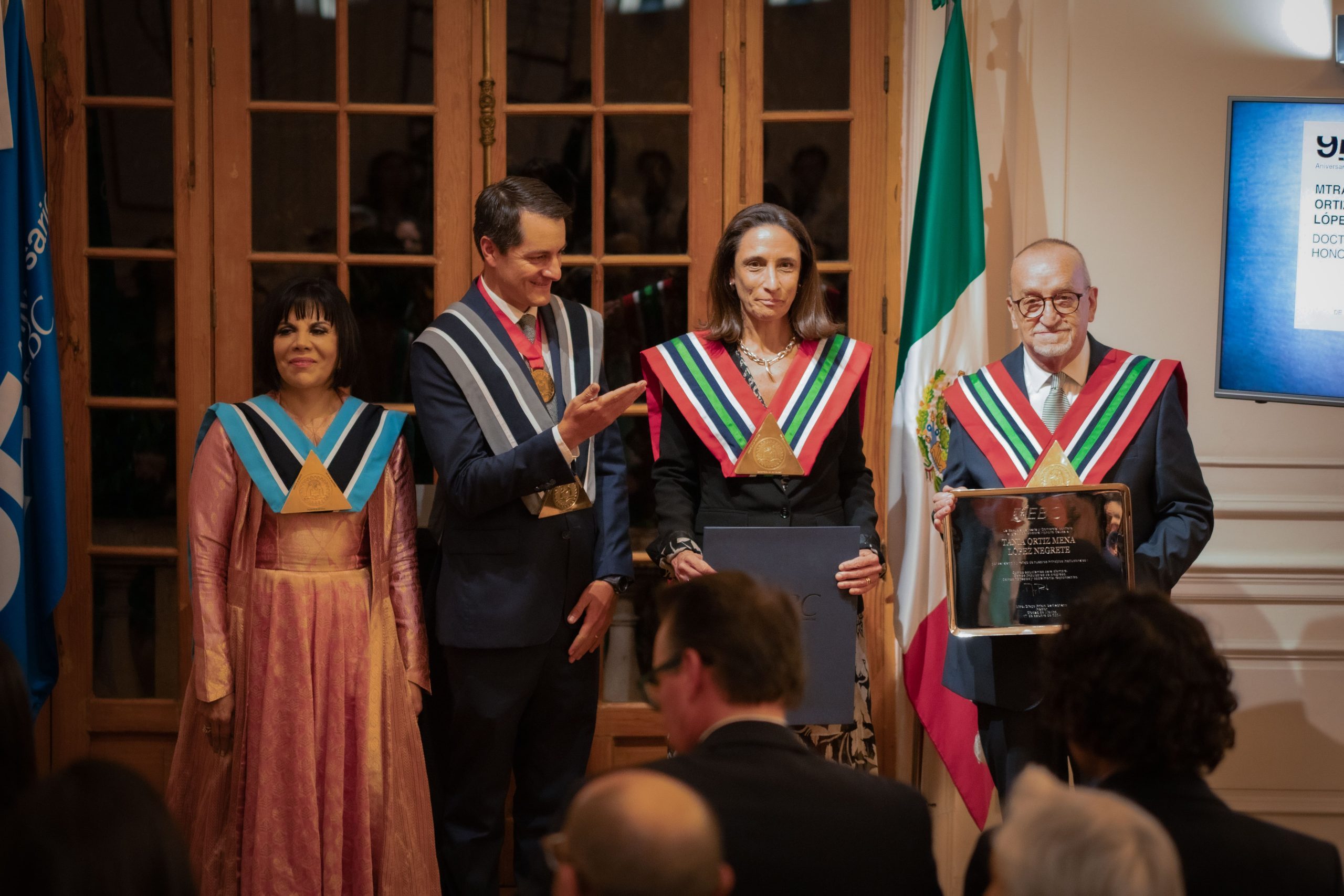 Tania Ortiz Mena_Honoris Causa 2024