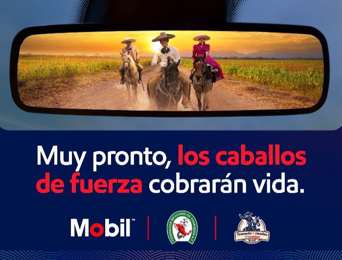 Mobil se une a la energía, del Campeonato Nacional Charro 2024