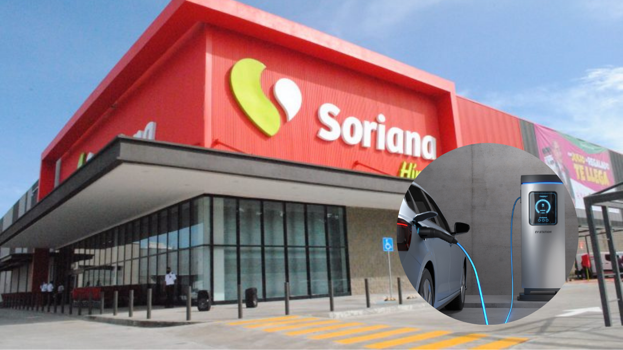 Tiendas Soriana realizan convenio con FAZT para establecer cargas para autos eléctricos