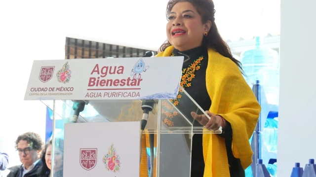 Lanzan Agua del Bienestar en Ciudad de México